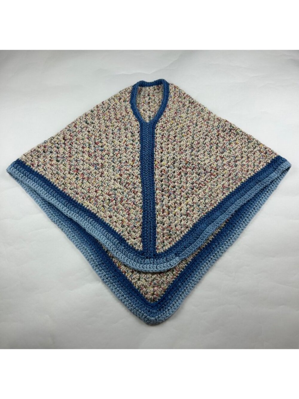 Handknit Children's Poncho OS Youth